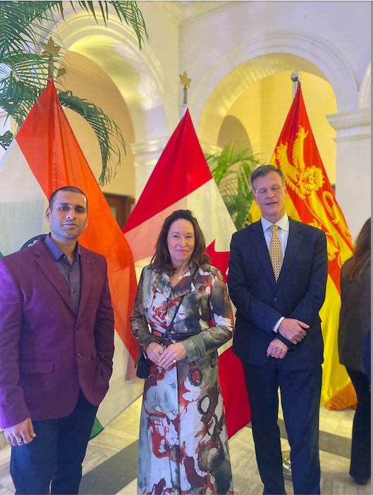 Canada House networking dinner with dignitaries